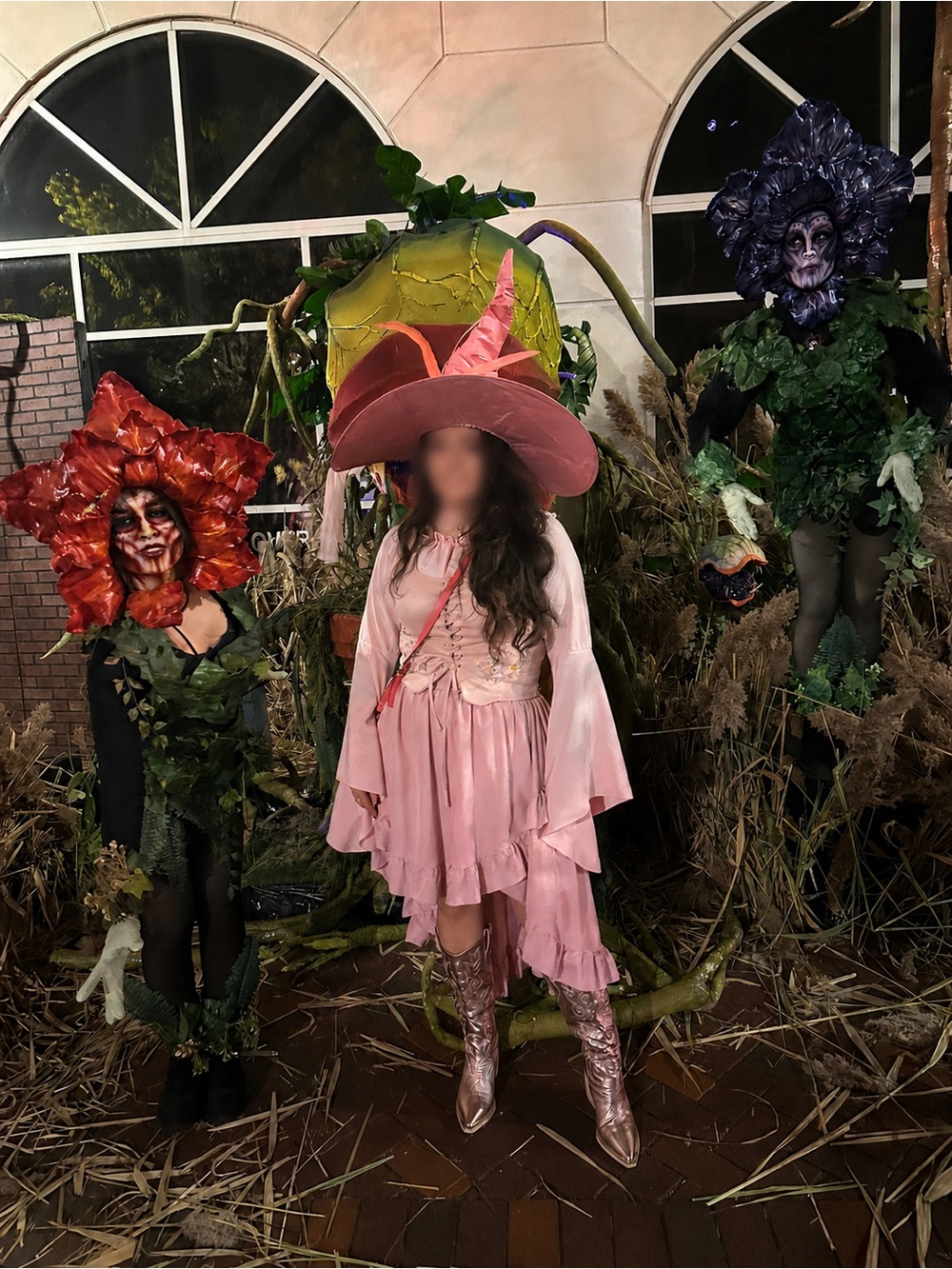 Pink woman costume